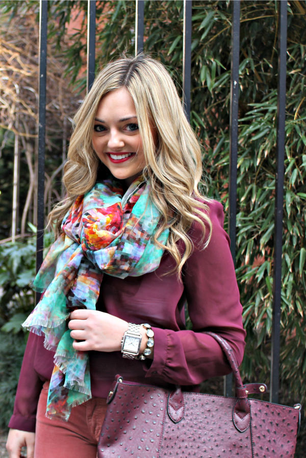 Echo Multi Color Scarf