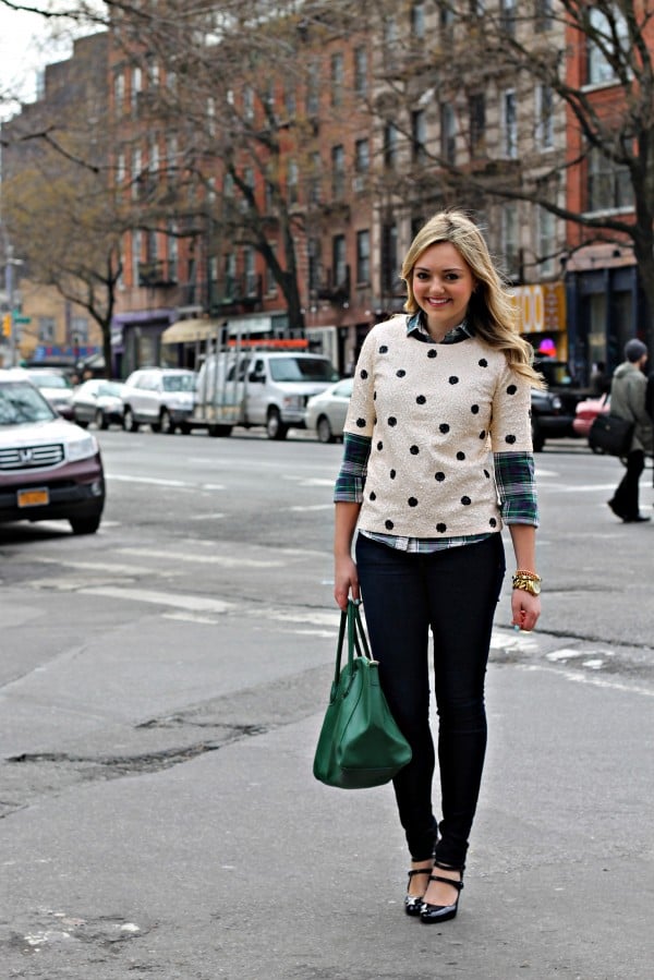 Casual Brunch Attire in NYC (from bowsandsequins.com)