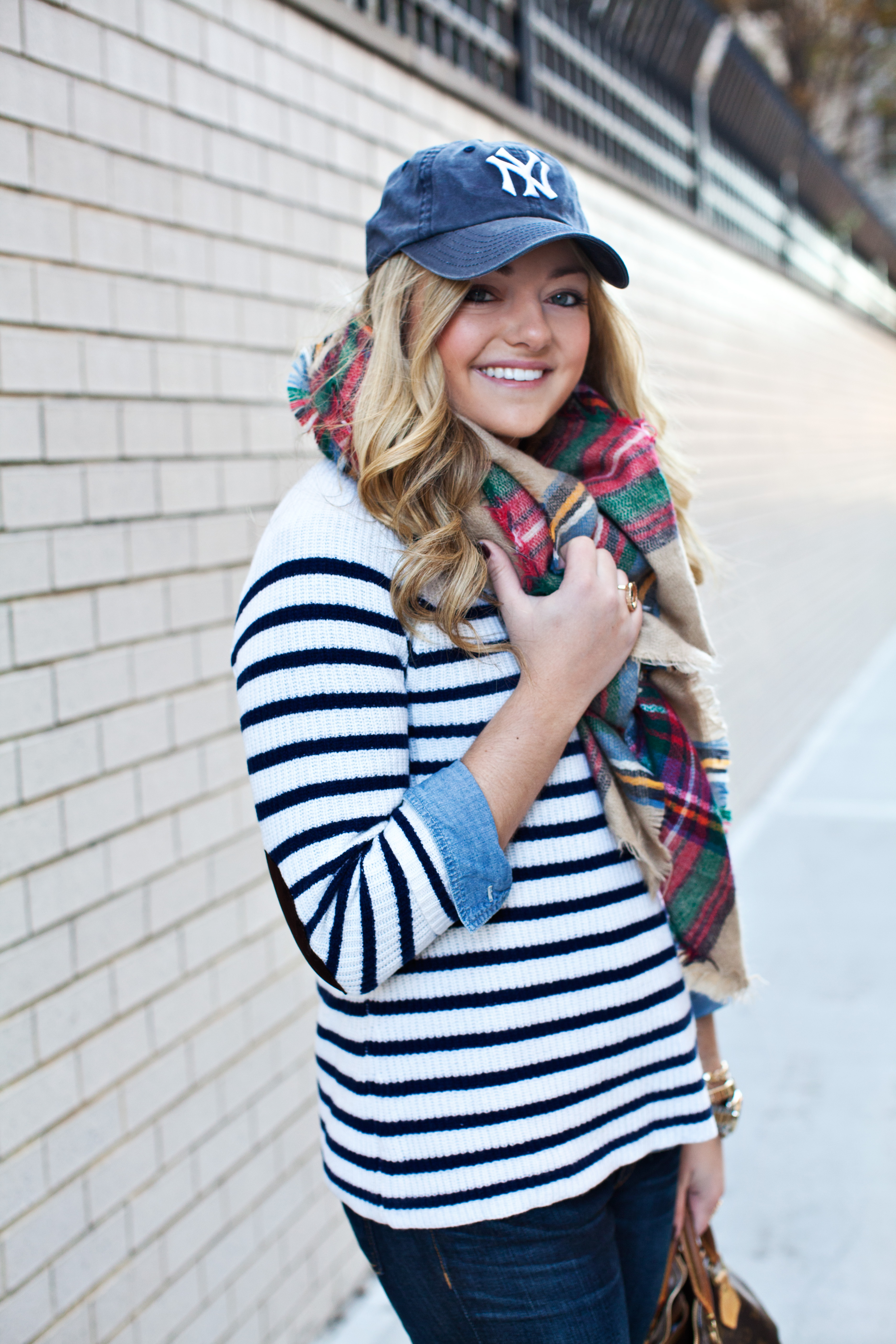 New York Yankees Hat Outfit — bows 