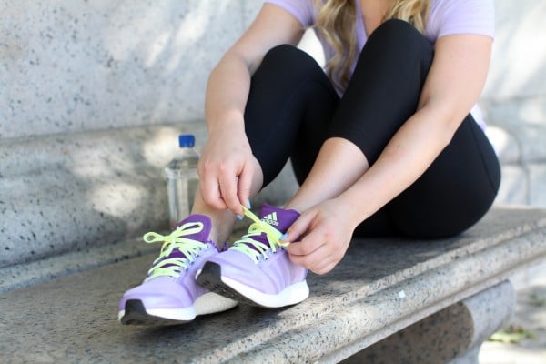 adidas purple neon sneakers