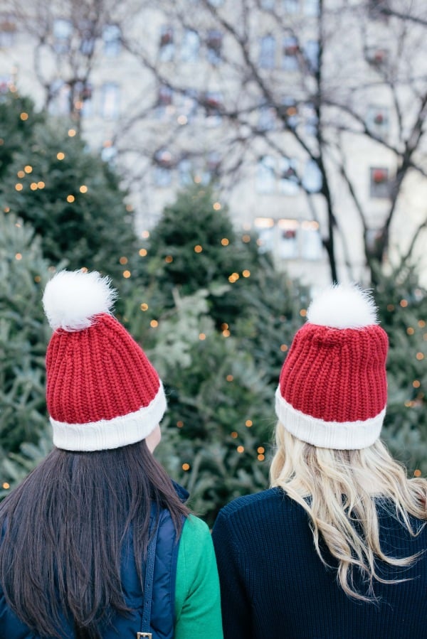 kate spade oh joy santa hat