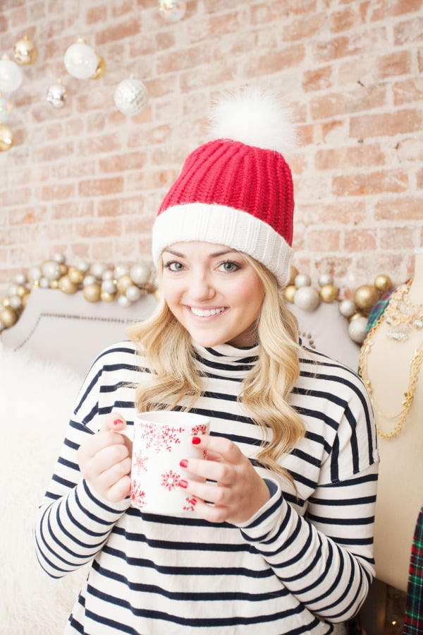 kate spade santa hat