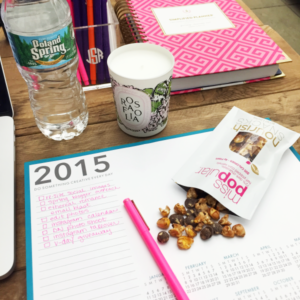 paper source desk pad simplified planner nourish snacks