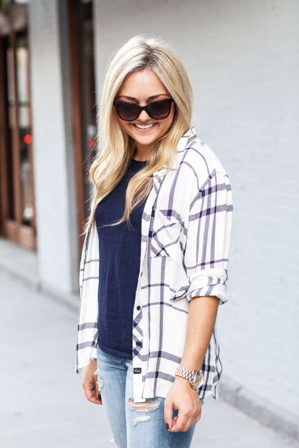 rails plaid shirt