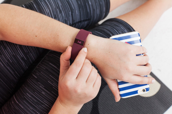 fitbit charge burgundy band