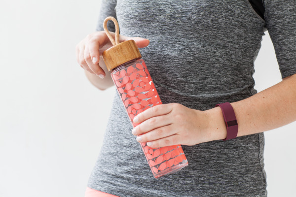 glass waterbottle target