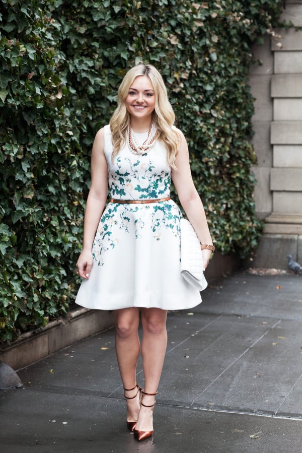 erin fetherston floral and ivy white dress