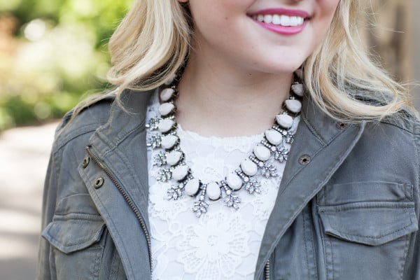 bauble bar collar wreath necklace