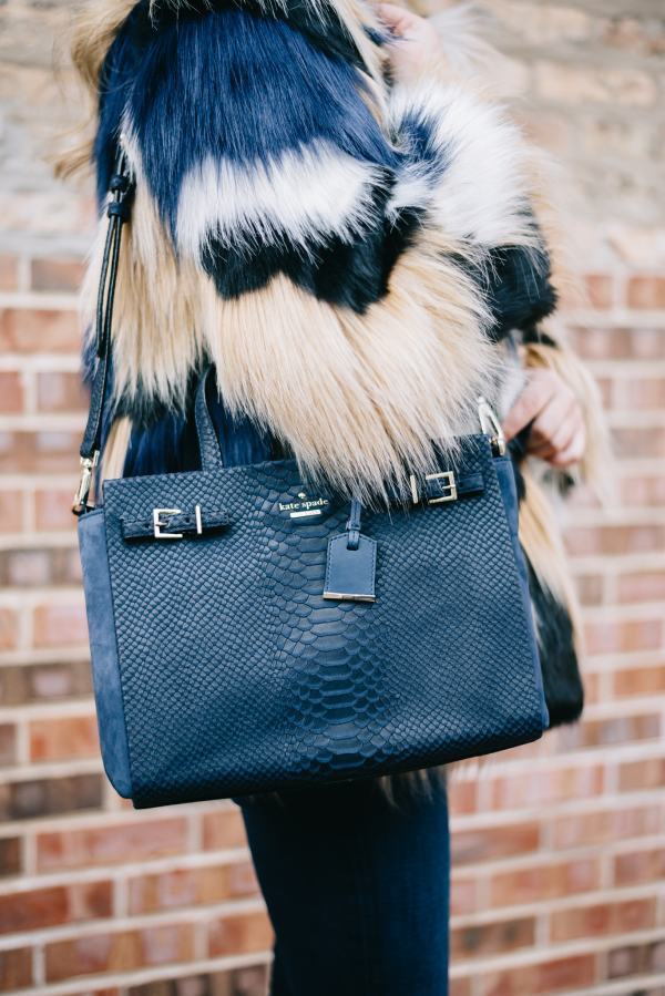 kate-spade-navy-blue-embossed-suede-handbag