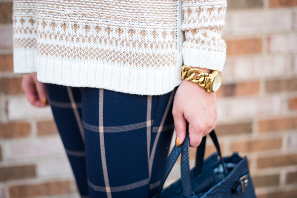 mixing-prints-fair-isle-sweater