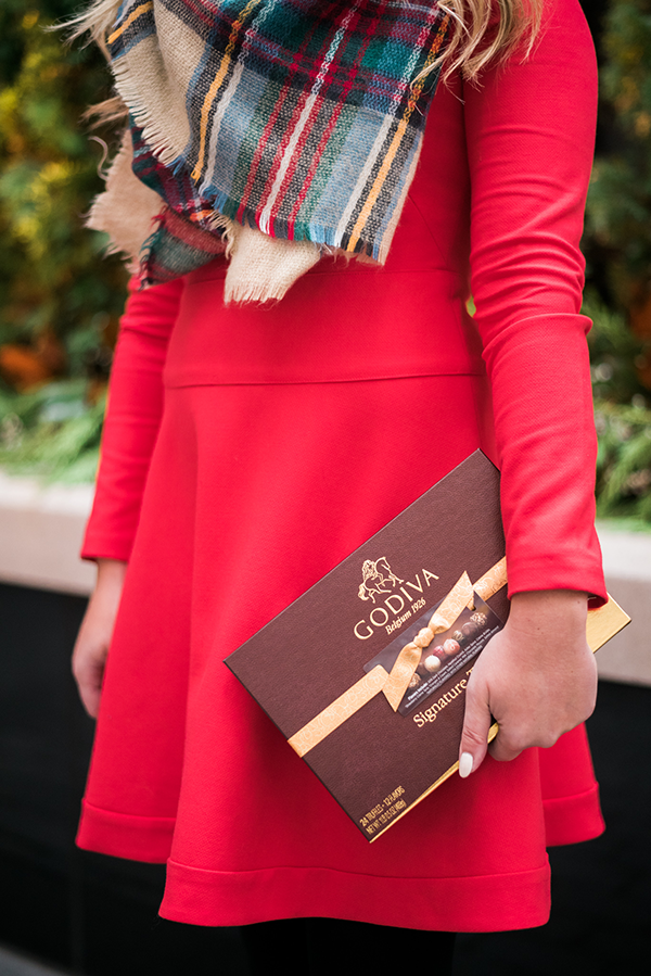 godiva holiday box of truffles
