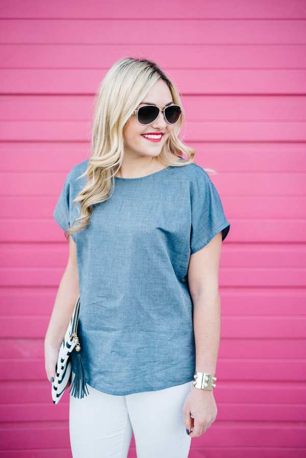 chambray shirt