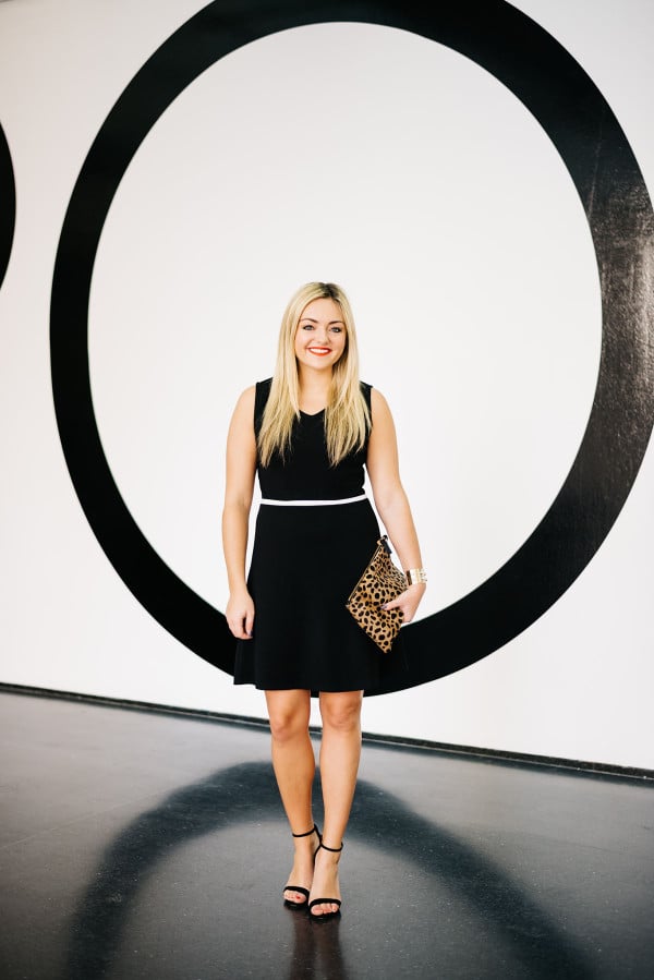 little black dress fit and flare