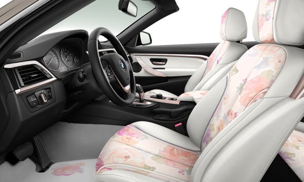 bmw interior 1 floral