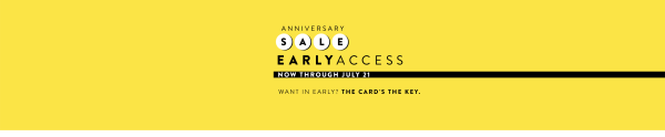 Nordstrom Anniversary Sale Early Access