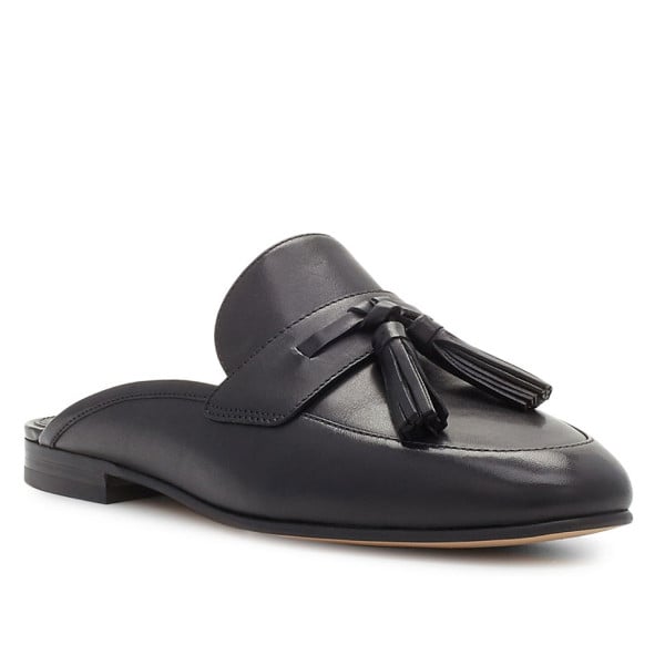Must-Have Fall Trend: Slip-On Loafers // Leather Slides with a Tassel