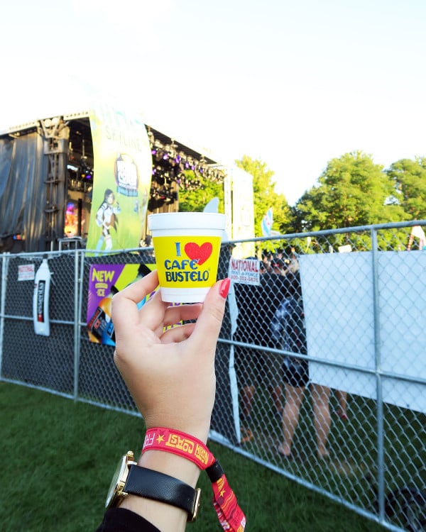 Cafe Bustelo Coffee at North Coast Music Festival