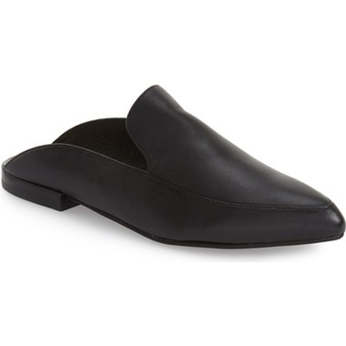 Must-Have Fall Trend: Slip-On Loafers // Black Leather Mules