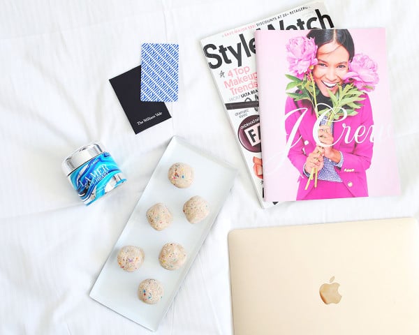 La Mer Blue Heart Colorful Jar, Gold Apple Macbook, Pink J.Crew Catalog StyleGuide Cover, Momofuku Milkbar Birthday Cake Truffles