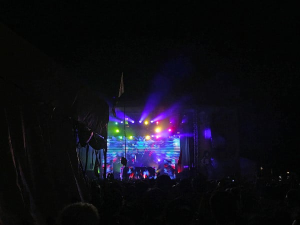 North Coast Music Festival DJ Set at Night