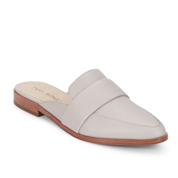 Must-Have Fall Trend: Slip-On Loafers // Neutral Leather Slides