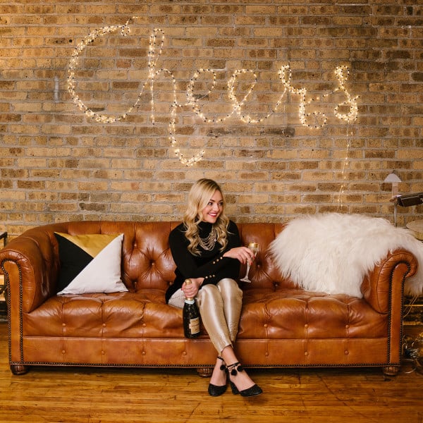 Bows & Sequins celebrating New Year's Eve!