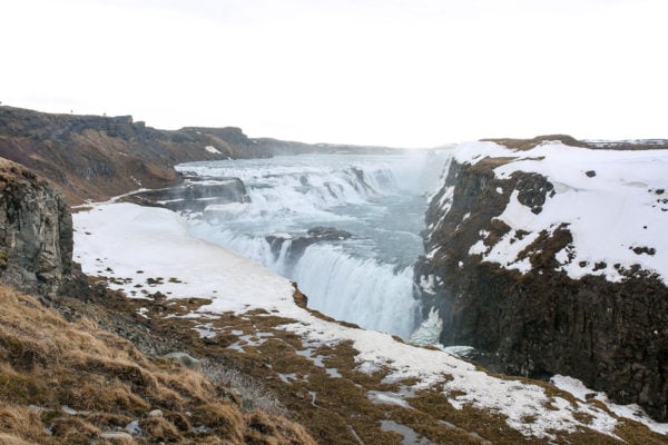 Bows & Sequins Iceland Travel Guide: Gullfoss Waterfall on Golden Circle Tour