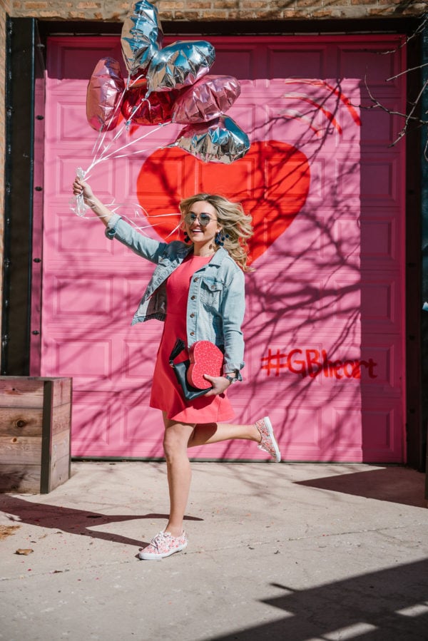 Bows & Sequins styling Valentine's Day Outfits.