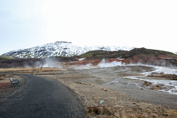 Bows & Sequins Iceland Travel Guide: Geysir Hot Spring Area on Golden Circle Tour
