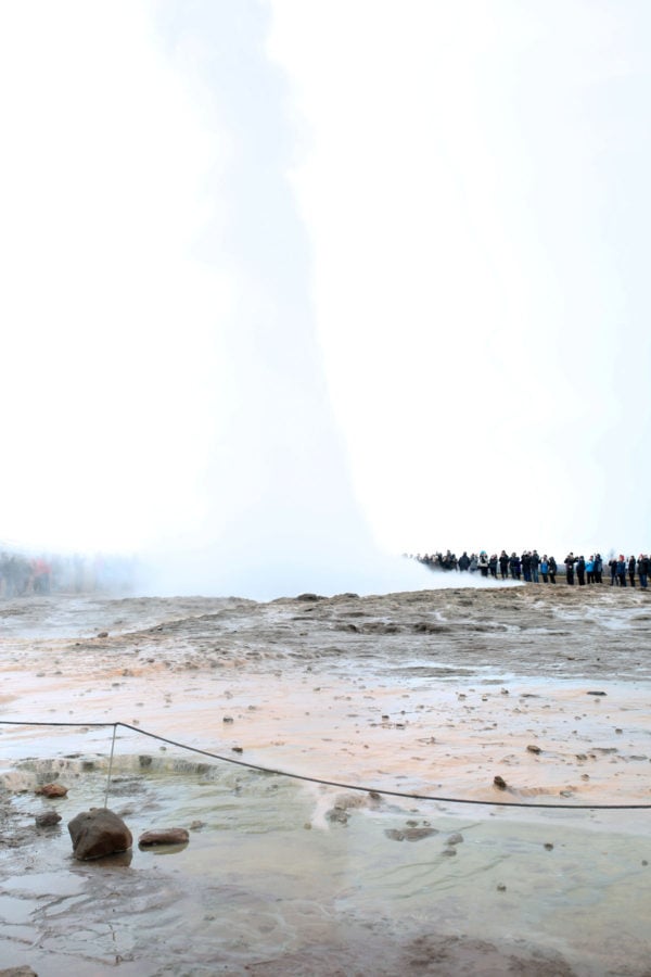 Bows & Sequins Iceland Travel Guide: Strokkur Geysir on Golden Circle
