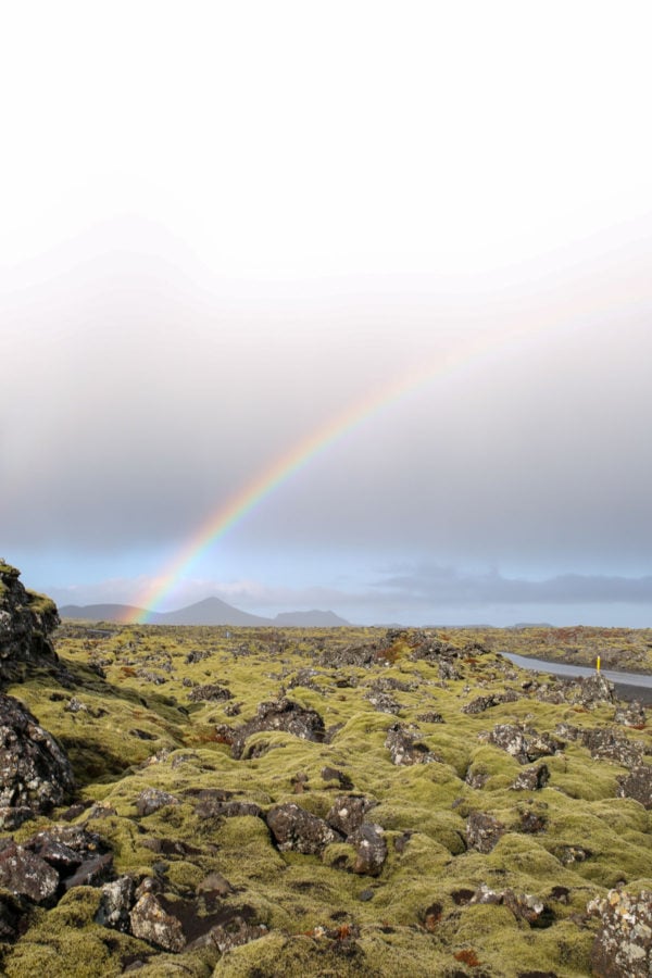 Rainbow in Iceland | Bows & Sequins Travel Guide