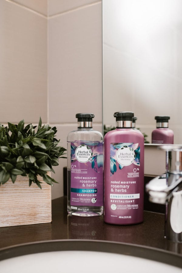 Herbal Essences bio:renew Naked Moisture Rosemary & Herb Shampoo & Conditioner