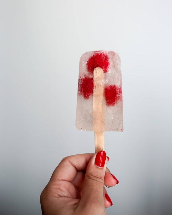 Bows & Sequins How to Make Rosé Popsicles