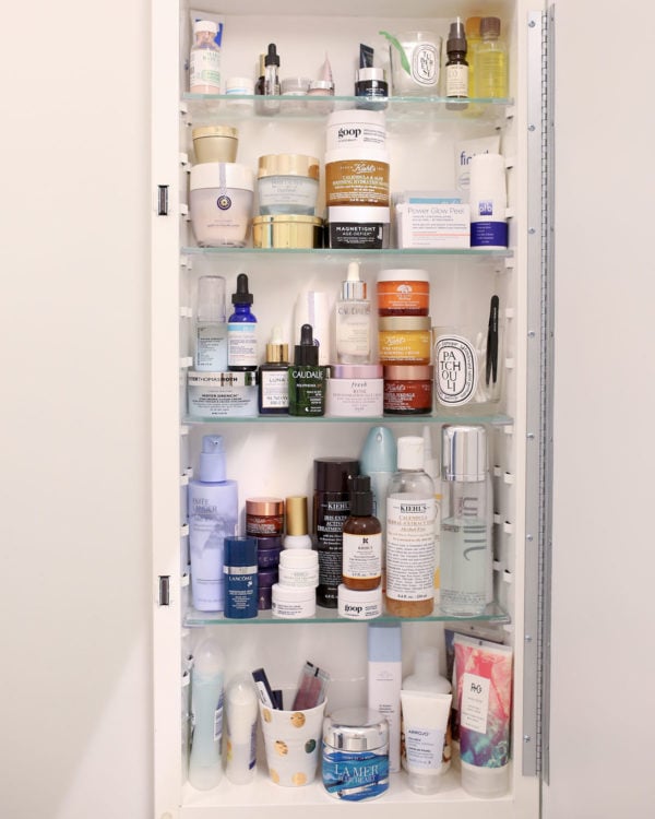 Bows & Sequins Medicine Cabinet Beauty Products