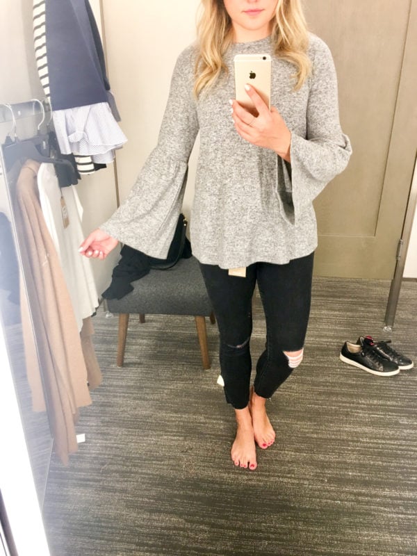 Bows & Sequins Guide to Shopping the Nordstrom Anniversary Sale | What to Buy: Gibson Bell Sleeve Top