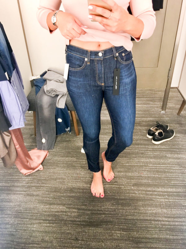 Bows & Sequins Guide to Shopping the Nordstrom Anniversary Sale | What to Buy: Rag & Bone Skinny Jeans with Raw Hem