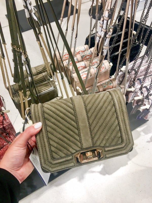 Bows & Sequins Guide to Shopping the Nordstrom Anniversary Sale | What to Buy: Rebecca Minkoff Olive Green Suede Bag