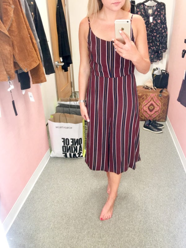 Bows & Sequins Guide to Shopping the Nordstrom Anniversary Sale | What to Buy: Striped Jumpsuit