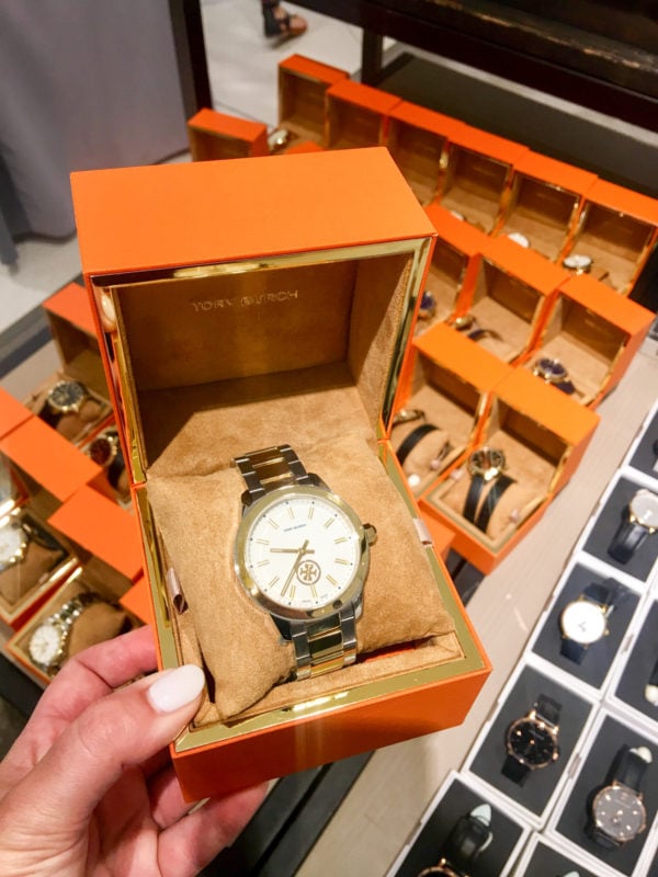 Bows & Sequins Guide to Shopping the Nordstrom Anniversary Sale | What to Buy: Tory Burch Silver and Gold Everyday Watch
