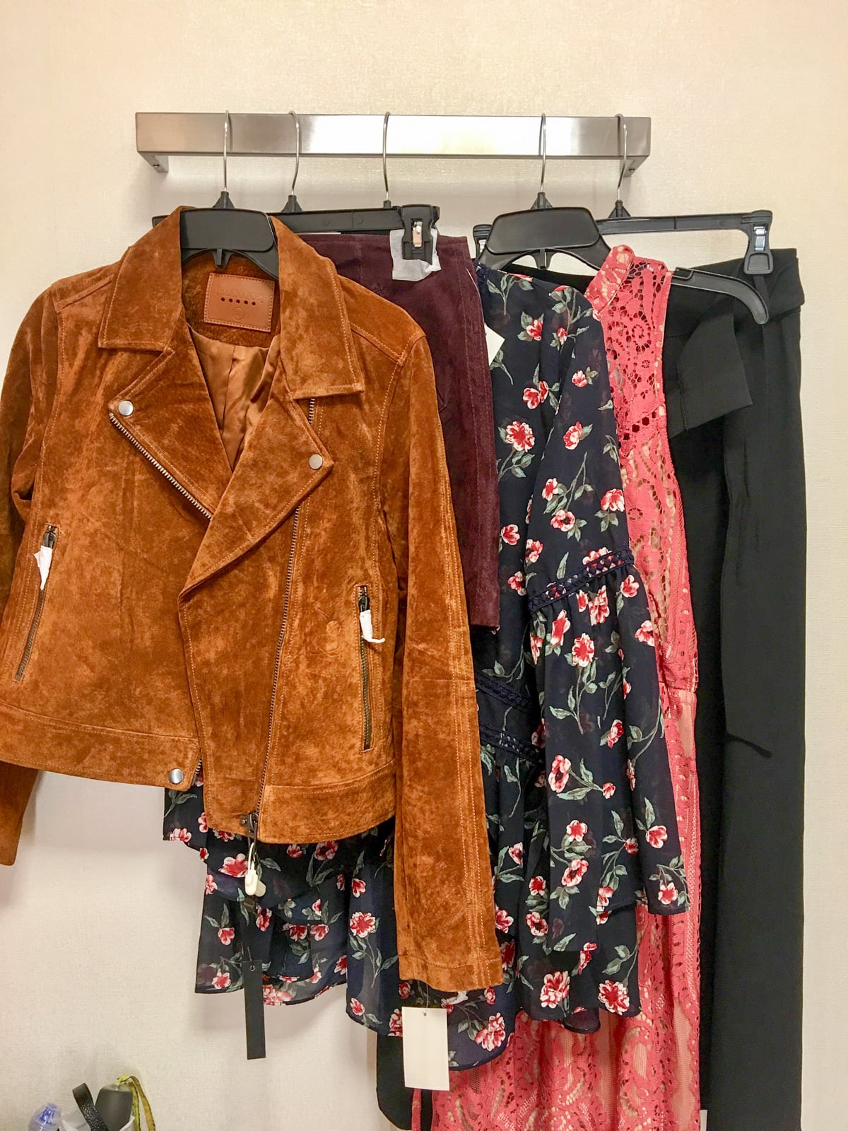 Bows & Sequins Guide to Shopping the Nordstrom Anniversary Sale | What to Buy: Moto Jacket, Suede Skirt, Floral Blouse, Lace Dress