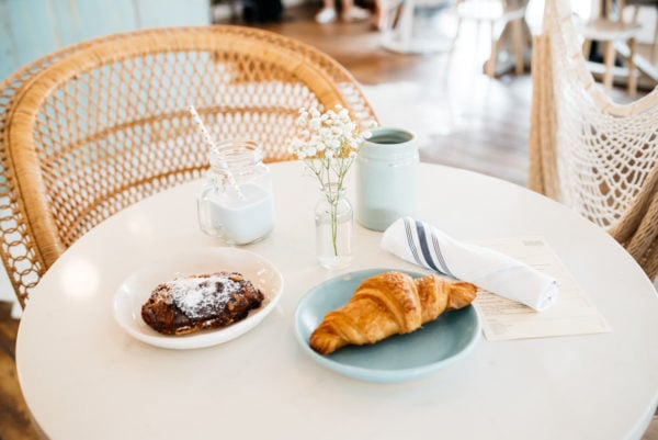 Bows & Sequins at the Maison Marcel french bakery in Chicago.
