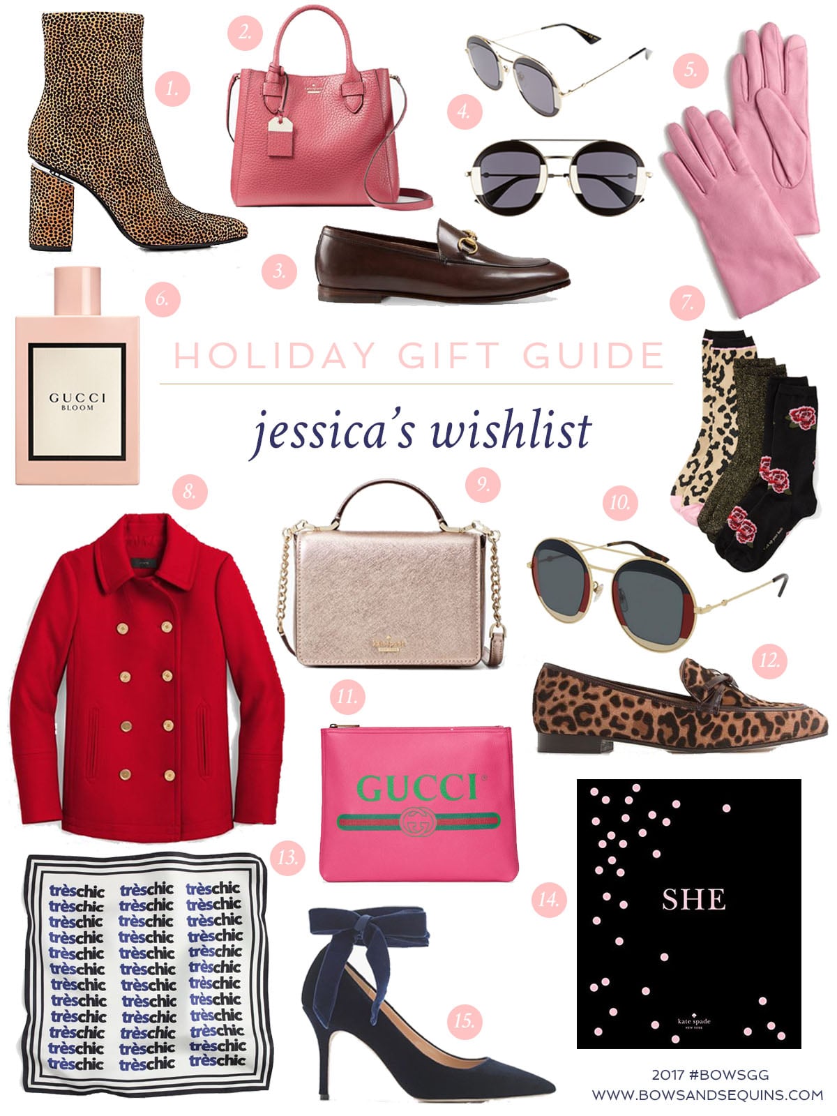 Bows & Sequins shares her personal wish list in her first gift guide of the 2017 25 Days of Gift Guides Series!