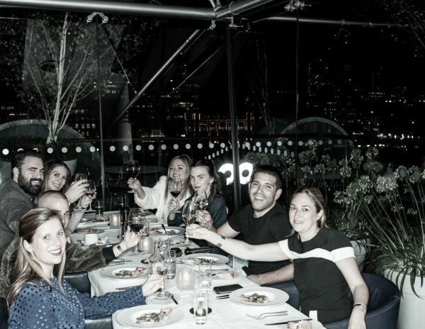 Travel blogger Jessica Sturdy visits OXO Tower for dinner in London