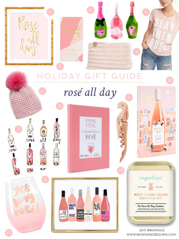 Jessica Sturdy shares the best gifts to buy for the rosé lovers in your life. Rosé all day, it's always rosé season!