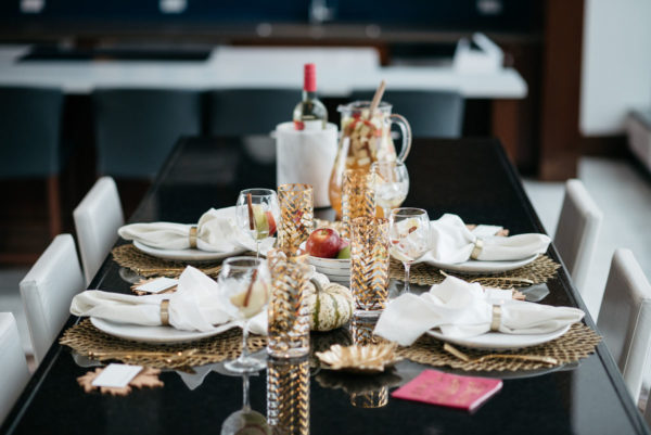 Jessica Sturdy shares her tips for hosting Thanksgiving dinner with Seven Daughters.