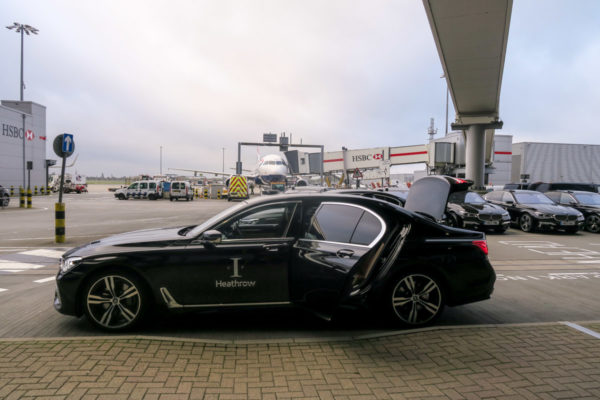 Travel blogger Bows & Sequins at Heathrow VIP luxury airport concierge in London