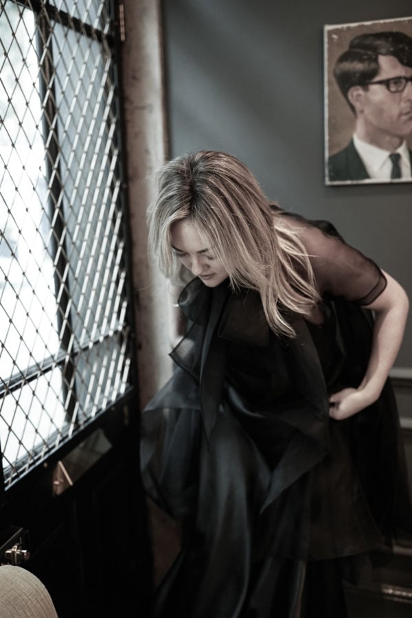 Fashion blogger Jessica Sturdy in Halfpenny The Black Edit