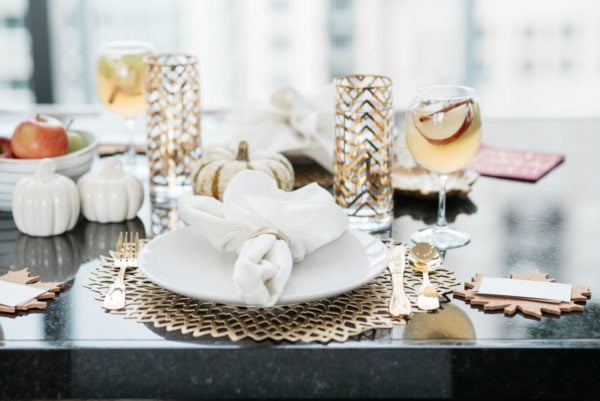 Jessica Sturdy shares her tips for hosting Thanksgiving dinner with Seven Daughters.