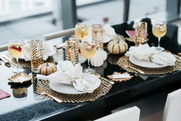 Jessica Sturdy shares her tips for hosting Thanksgiving dinner with Seven Daughters.