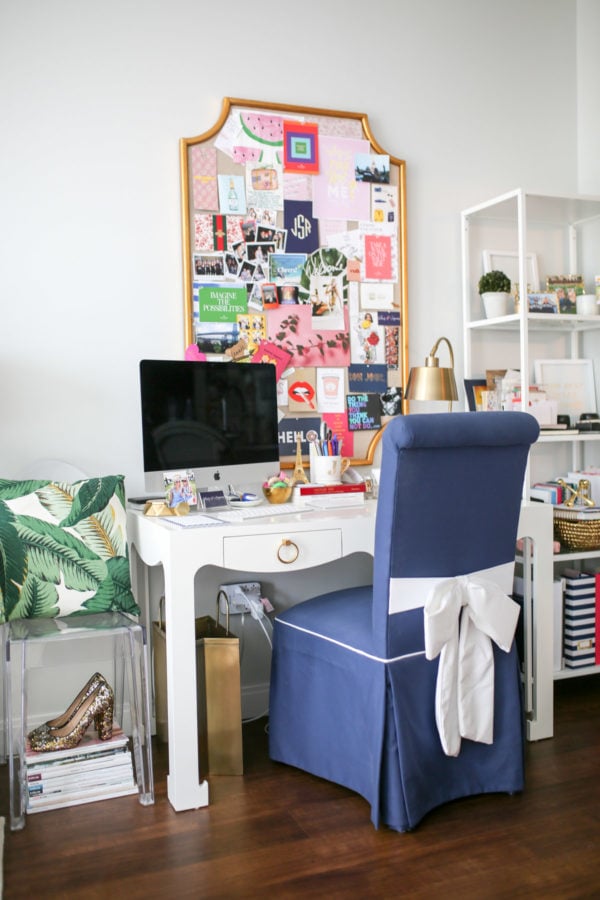 Jessica Sturdy shares photos of her home office in Chicago.